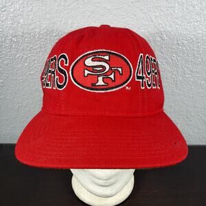 RARE, VTG San Francisco 49ers, Starter, Wool Baseball Hat Cap *READ DESC*